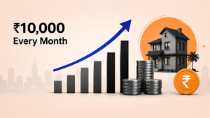 What ₹10,000 a Month in Real Estate Does to Your Wealth Over 10 Years post feature image